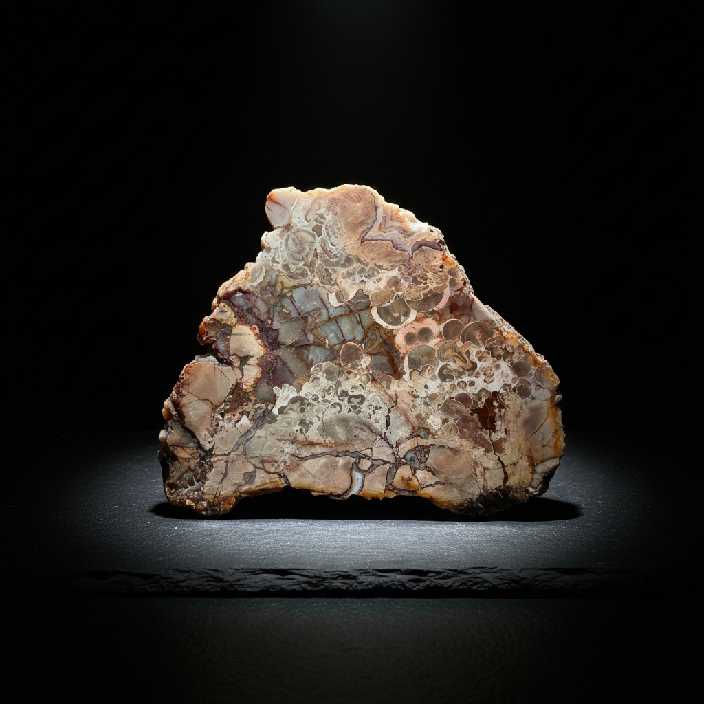 Orbicular Agate – dark editorial