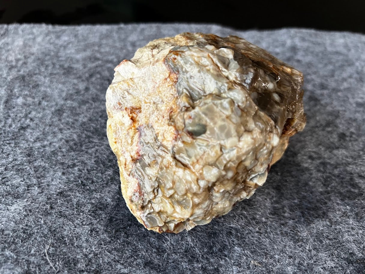 Large Natural Australian Thunderegg | Exposed Chalcedony | Collector's Piece