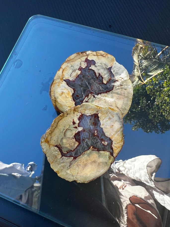 Thunderegg Pair – Hand Dug Australian Stone