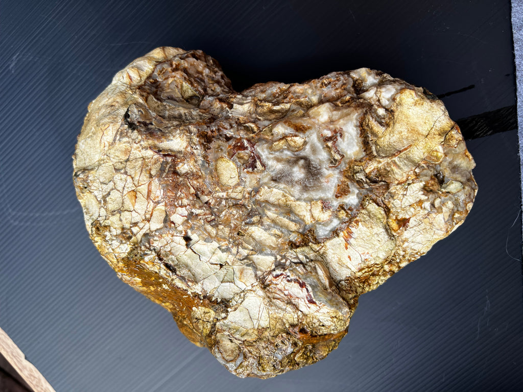Hand-Dug Quartz & Chalcedony Breccia Specimen