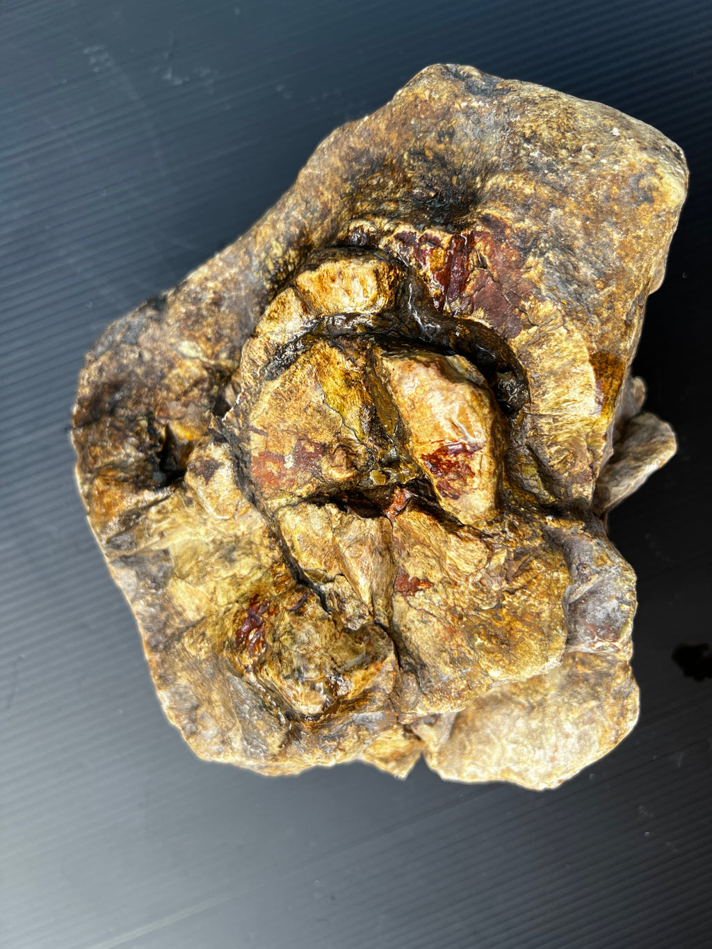 Rare Hand-Dug Quartz & Ironstone Formation | One-of-a-Kind Collector’s Rock