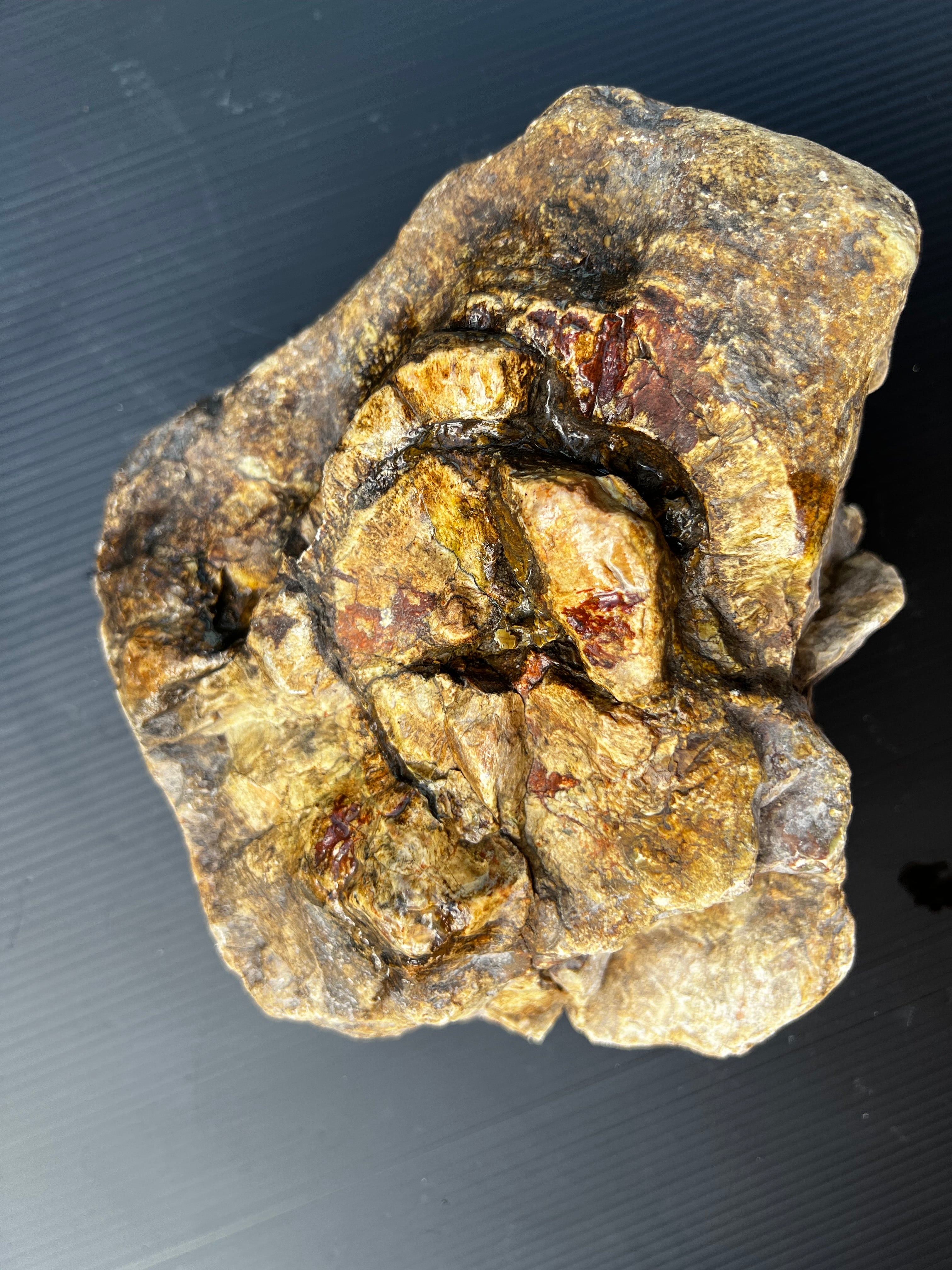Rare Hand-Dug Quartz & Ironstone Formation | One-of-a-Kind Collector’s Rock