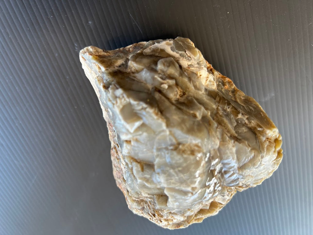 Natural Australian White Chalcedony & Agate Specimen