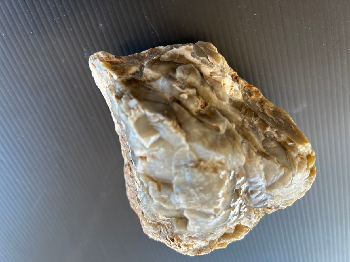 Natural Australian White Chalcedony & Agate Specimen
