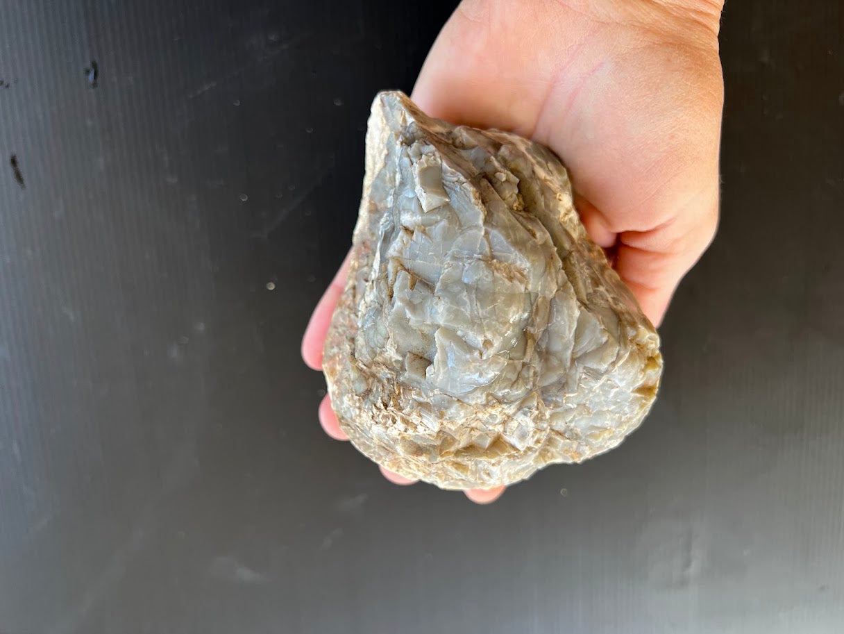 Natural Australian White Chalcedony & Agate Specimen