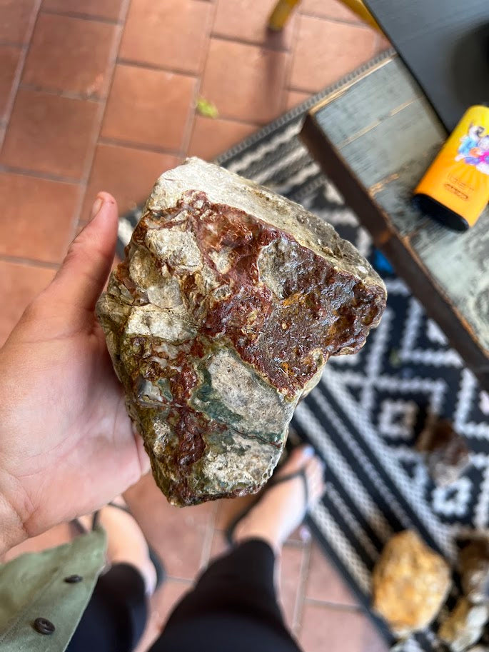 Colourful Australian Agate / Chalcedony Rough Specimen